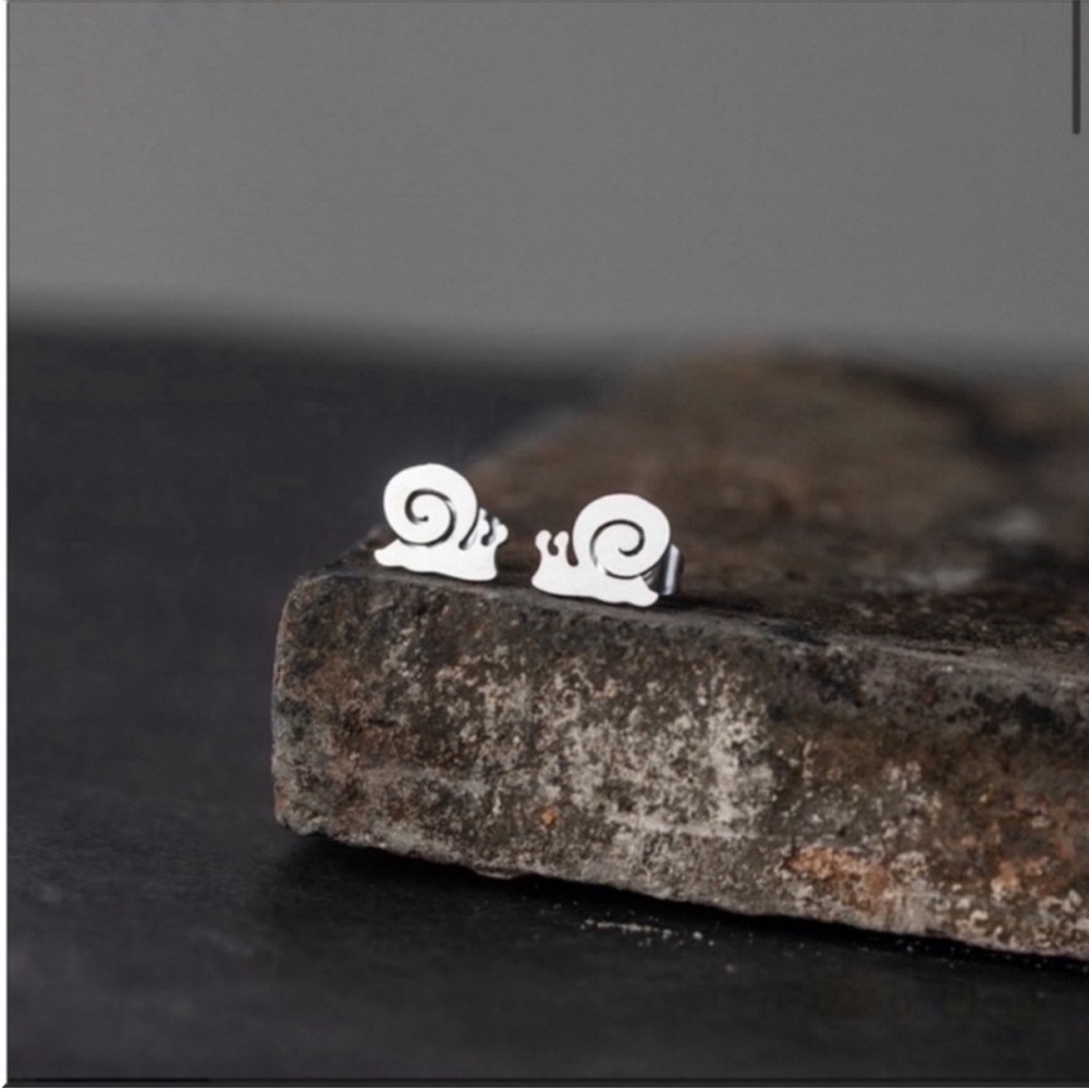 🔥5 for $25 🔥Stainless Steel Snail Earrings